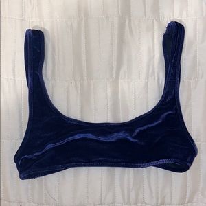 Navy blue Triangl top